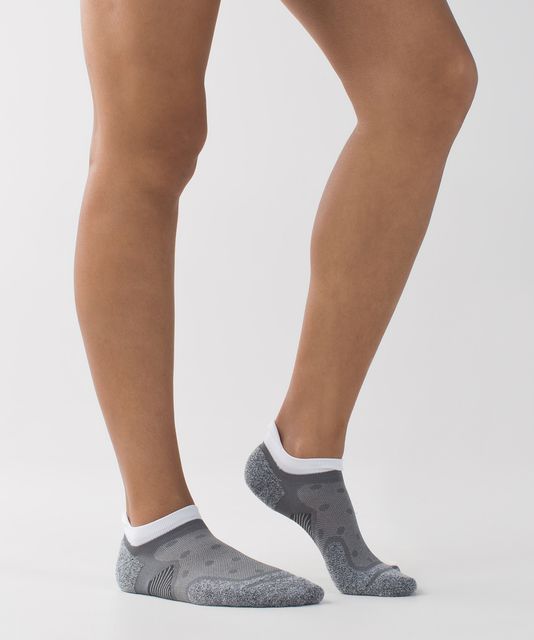 Lululemon Speed Sock - White (Third Release) - lulu fanatics