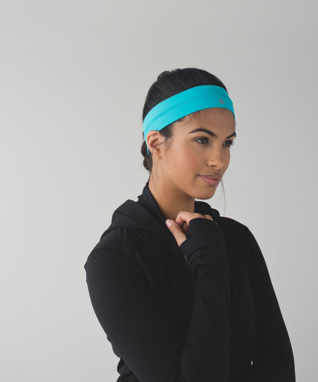 Lululemon Fly Away Tamer Headband - Peacock Blue