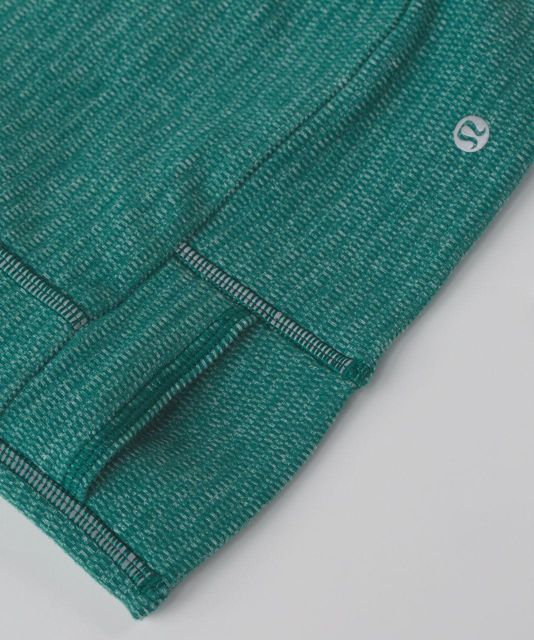 Lululemon Top Knot Toque - Mini Check Pique Hunter Green Heathered Hunter Green