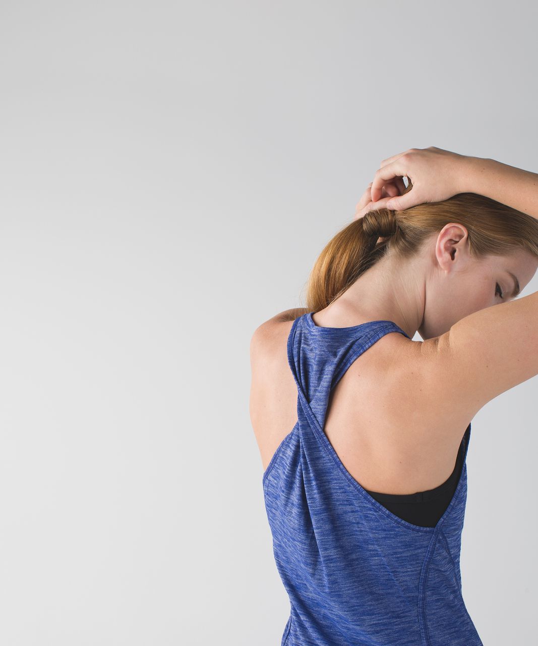 Lululemon &go Everywhere Tank - Heathered Sapphire Blue - lulu