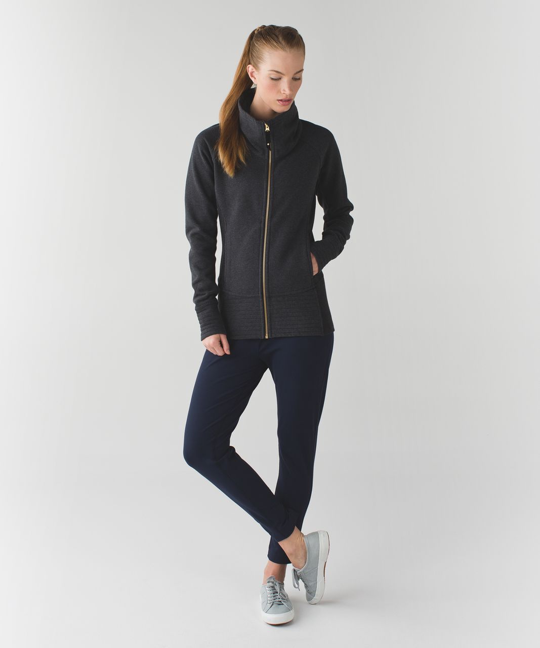 Lululemon Radiant Jacket - Heathered Black