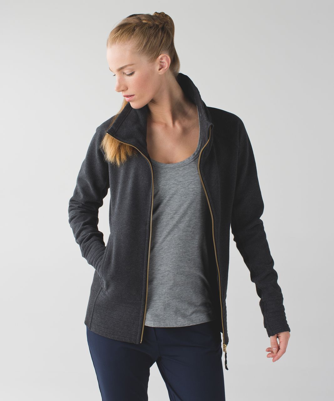 Lululemon Radiant Jacket - Heathered Black