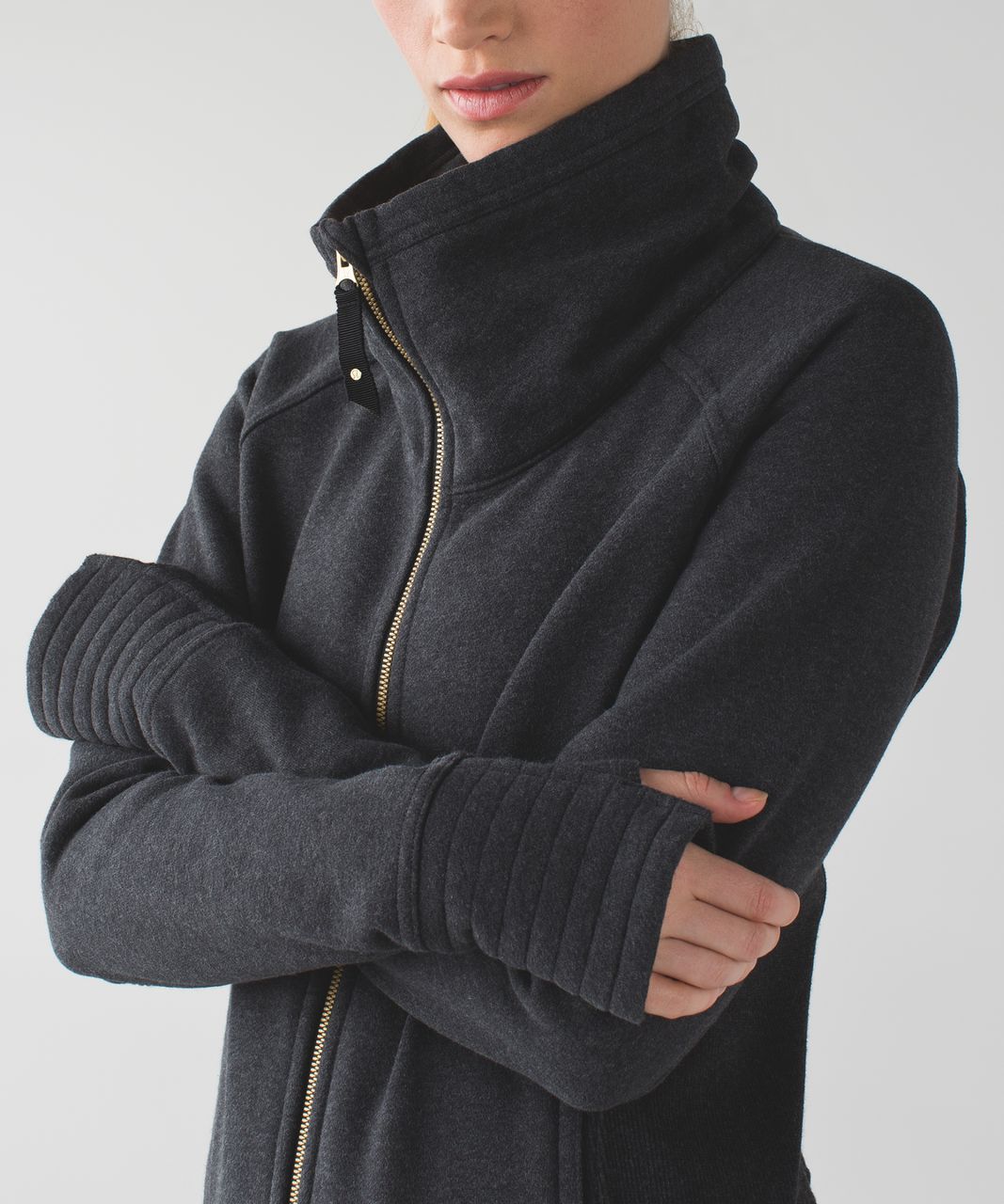 Lululemon Radiant Jacket - Heathered Black