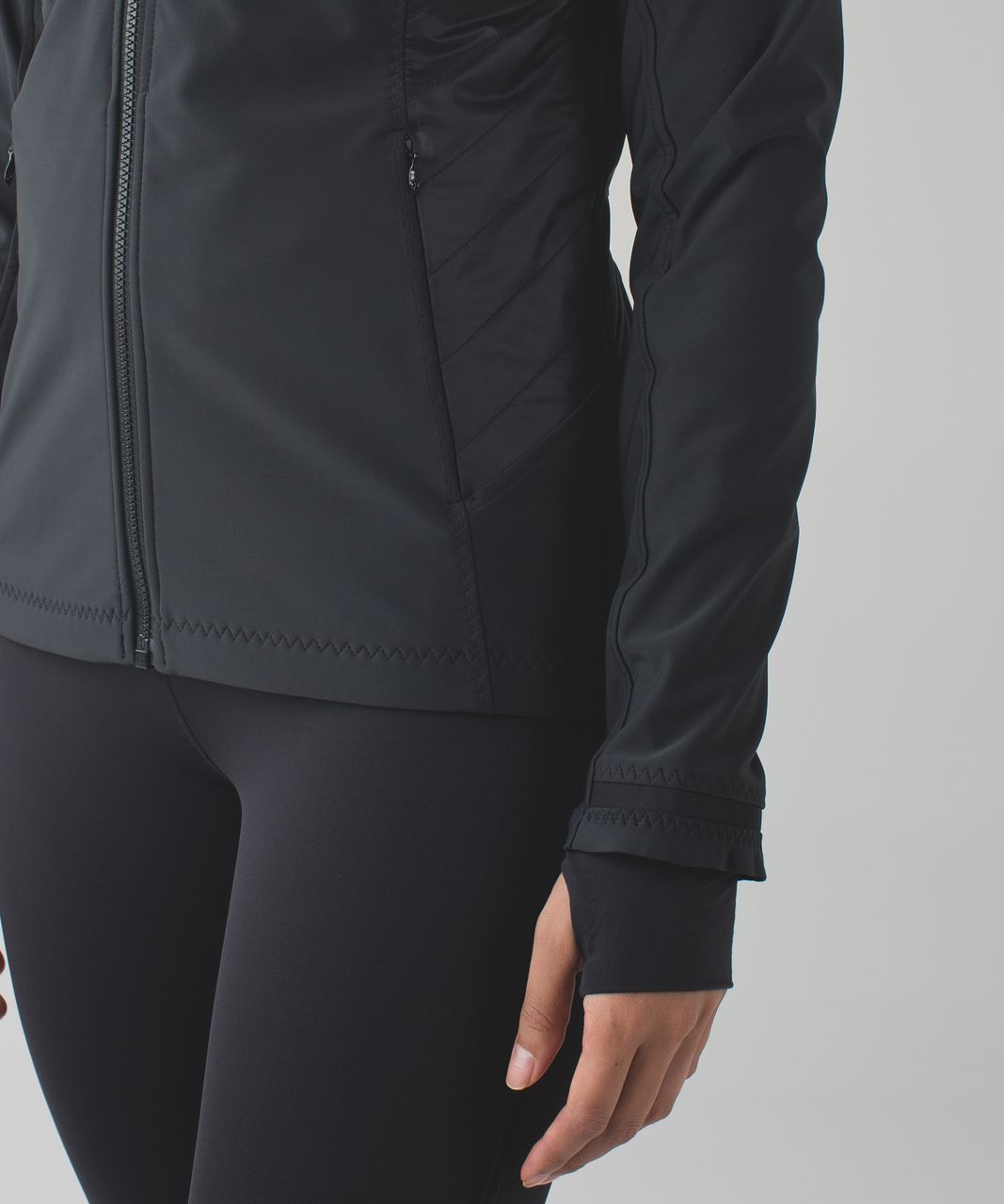 Lululemon Wind Runner Softshell Jacket - Black - lulu fanatics