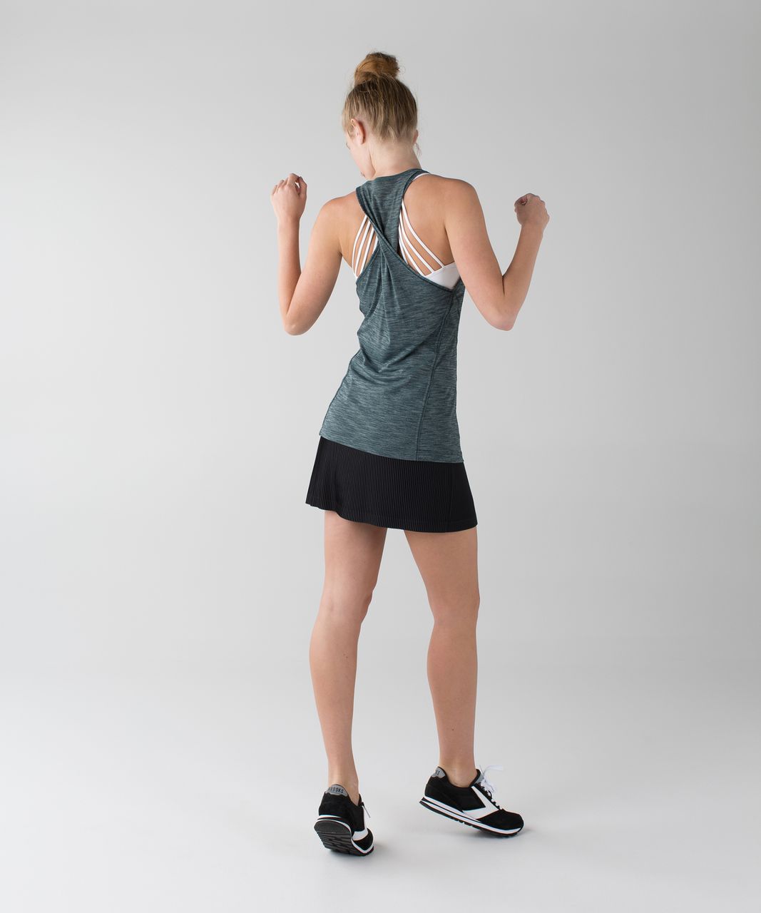 Lululemon &go Everywhere Tank - Heathered Dark Fuel