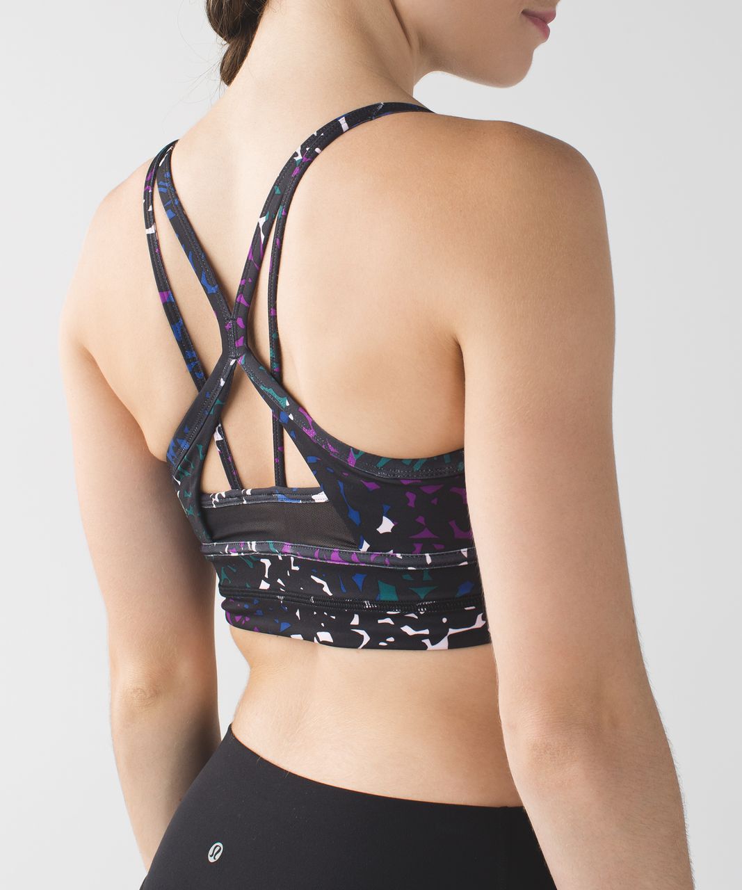 Lululemon Free Flow Bra - Shadow Wrap Multi / Black