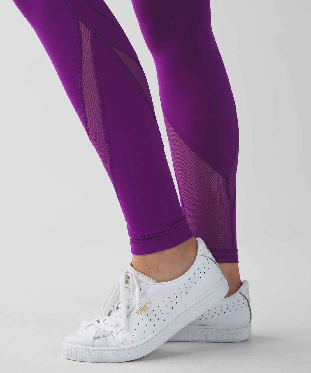 Lululemon Free Flow Tight *Full-On Luon - Tender Violet / Flashback Static Powdered Rose Tender Violet