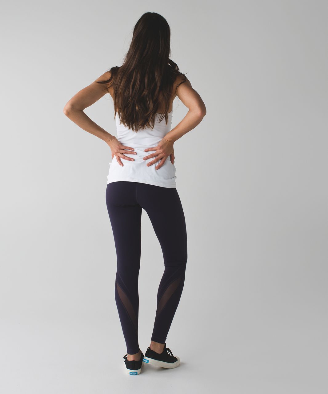 Lululemon Free Flow Tight *Full-On Luon - Black Grape / Shadow Wrap Multi