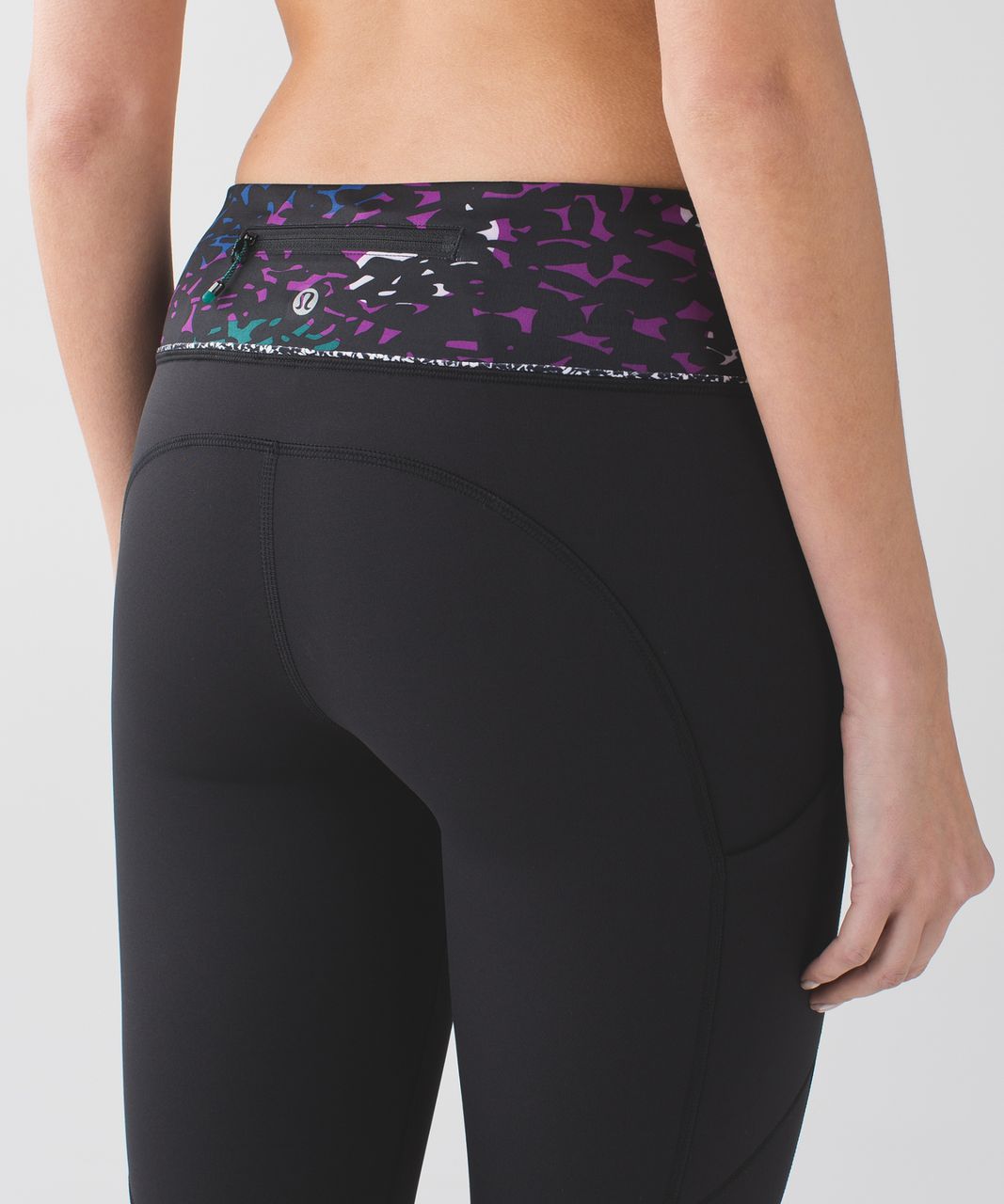 Lululemon Speed Tight IV *Brushed - Black / Shadow Wrap Multi