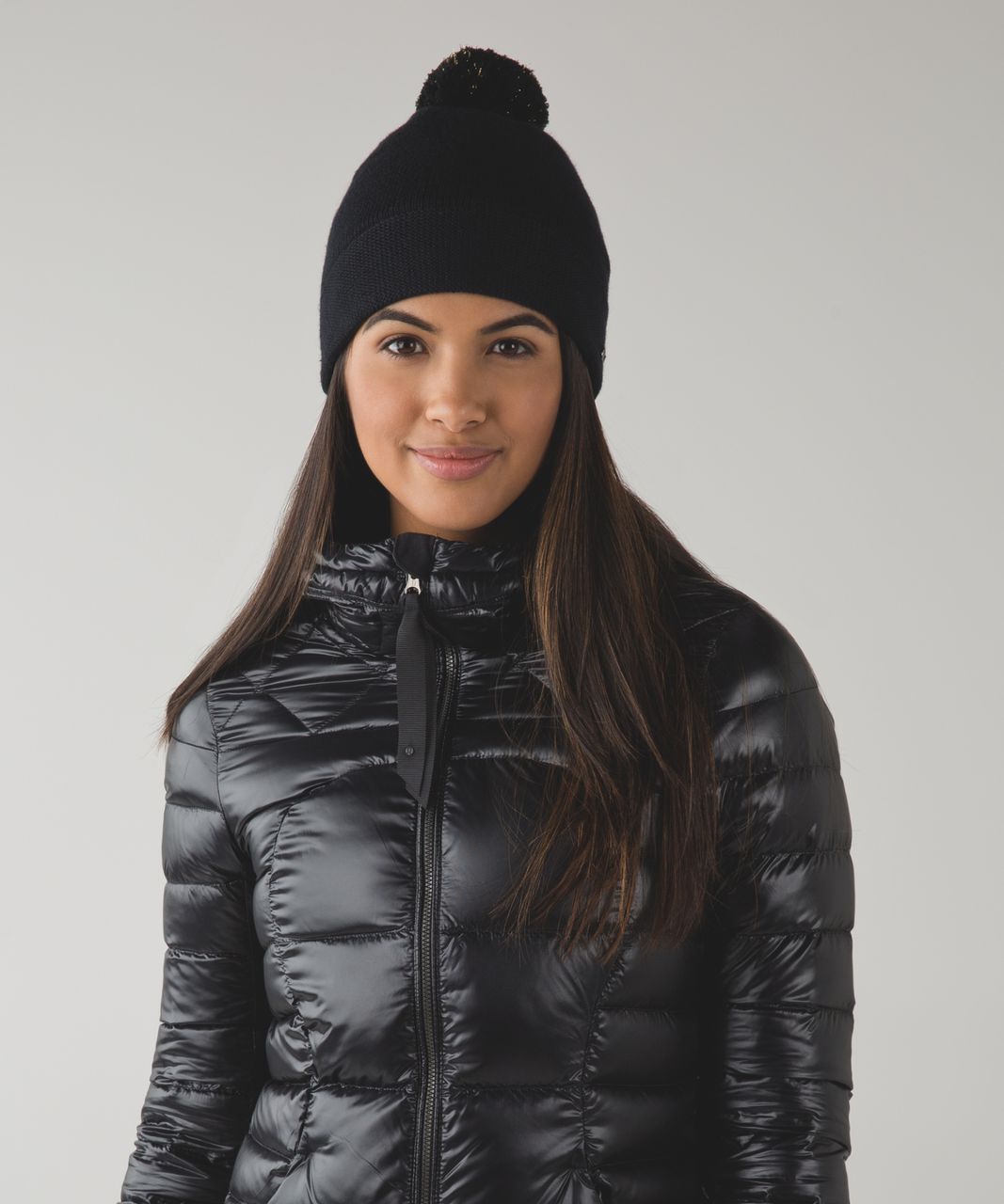 Lululemon Snow Amazing Toque *Sherpa - Black / Gold