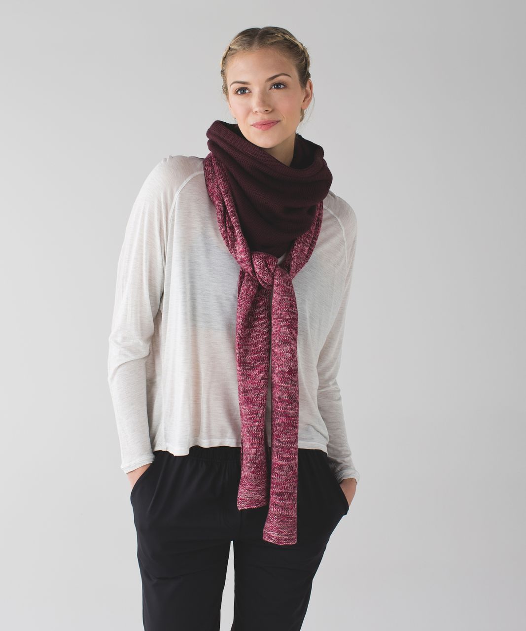 Lululemon Snow Amazing Neck Warmer *Sherpa - Bordeaux Drama / Berry Rumble / Bleached Coral