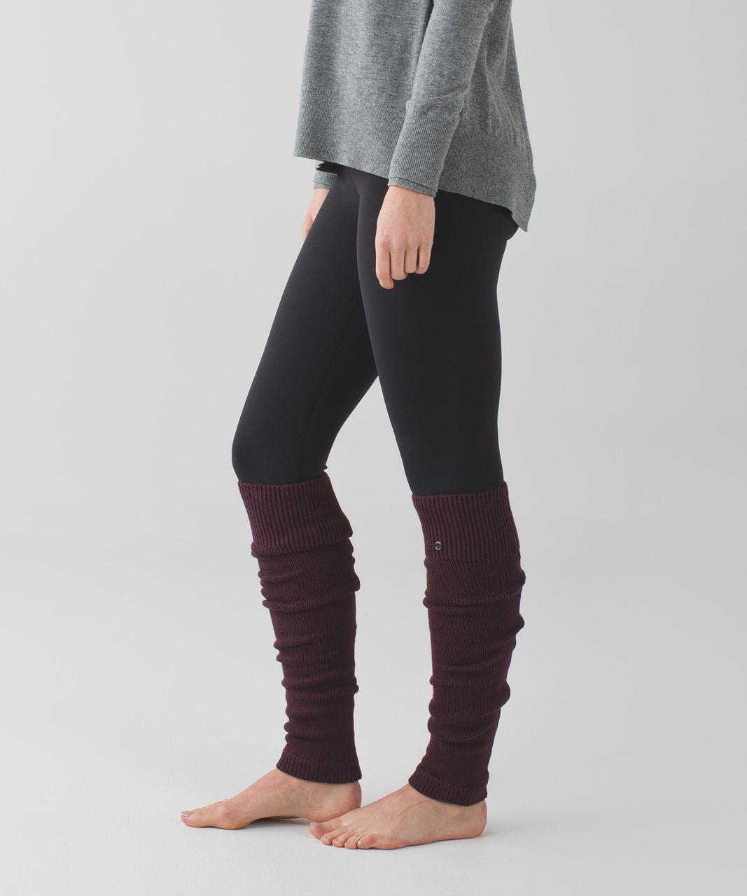 Lululemon Snow Amazing Leg Warmer - Bordeaux Drama / Berry Rumble