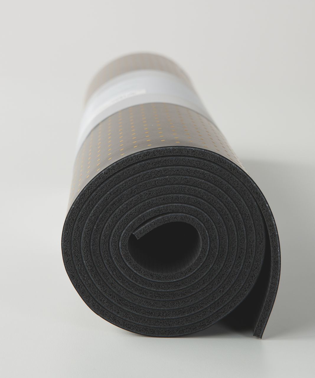 Lululemon The Reversible Mat 5mm - Teeny Dot Black Multi Gold / Black