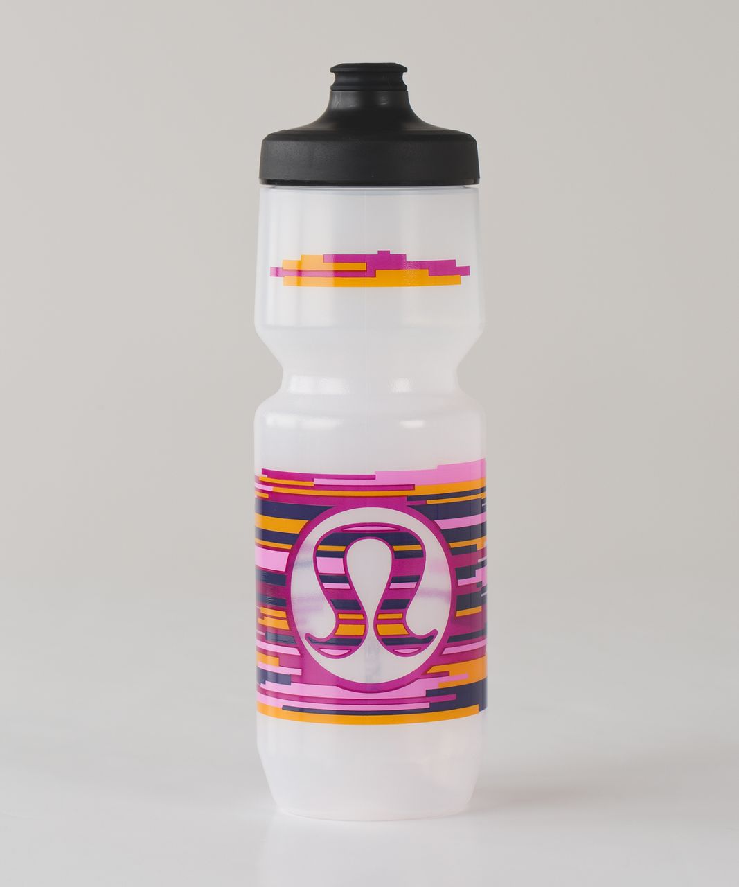 Lululemon Purist Cycling Water Bottle *26 oz - Pigment Wave Berry Rumble Multi / Clear