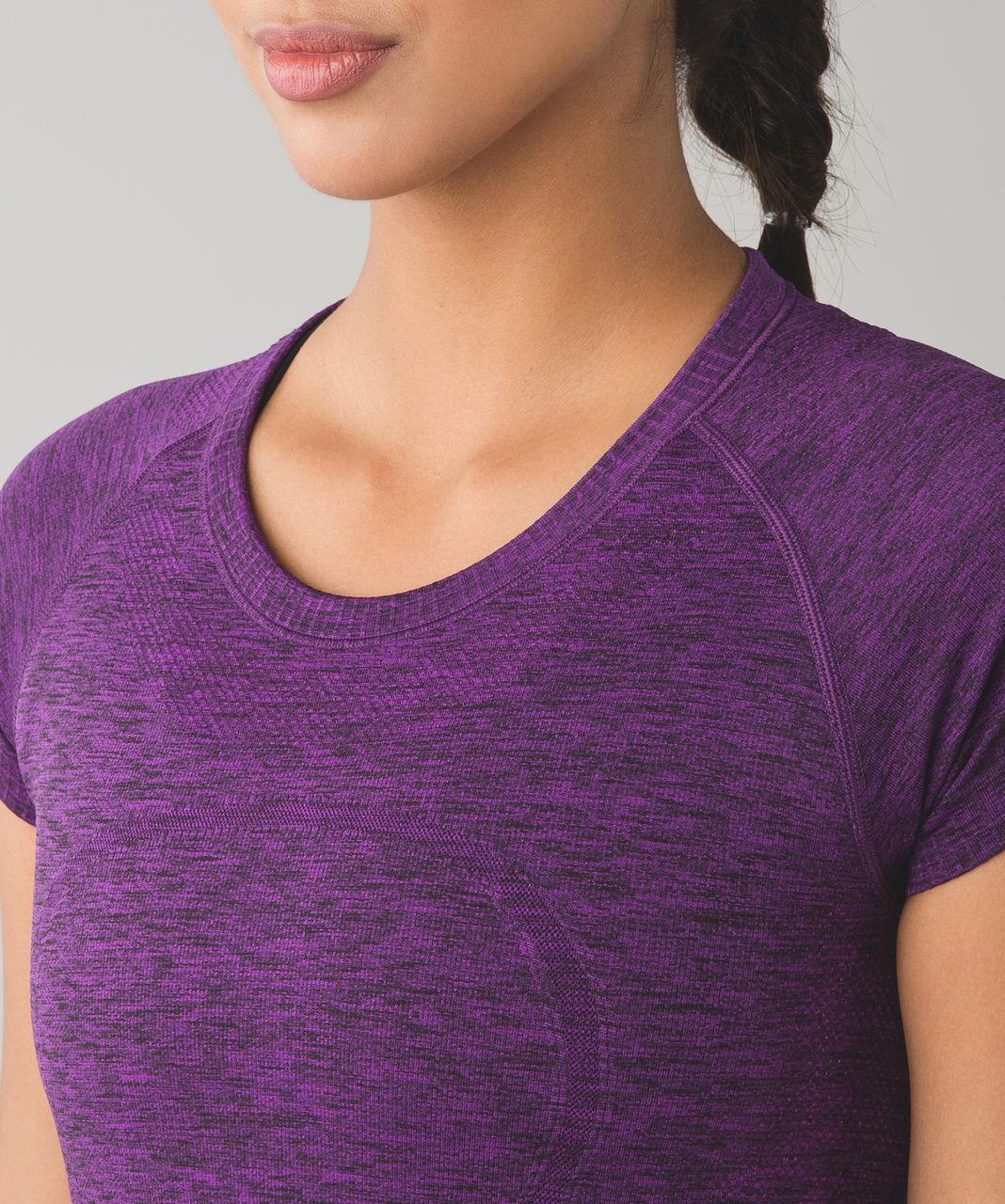 Lululemon Swiftly Tech Short Sleeve Crew - Heathered Tender Violet