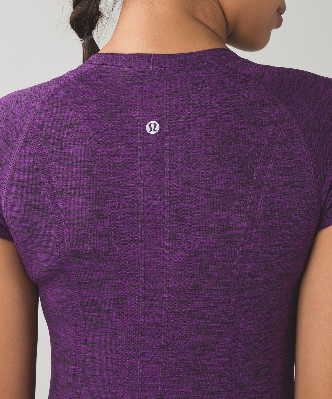 Lululemon Swiftly Tech Short Sleeve Crew - Heathered Tender Violet