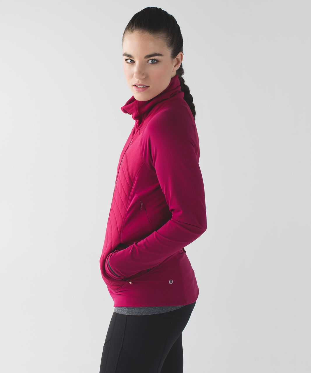 Lululemon Fleece Out Jacket - Berry Rumble