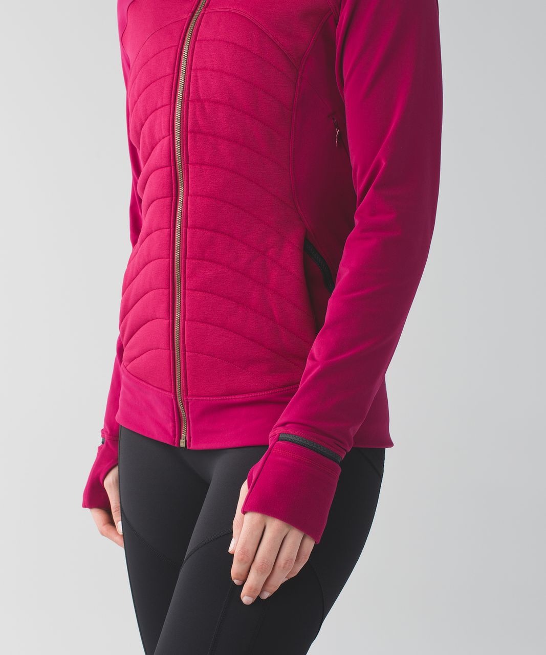 Lululemon Fleece Out Jacket - Berry Rumble