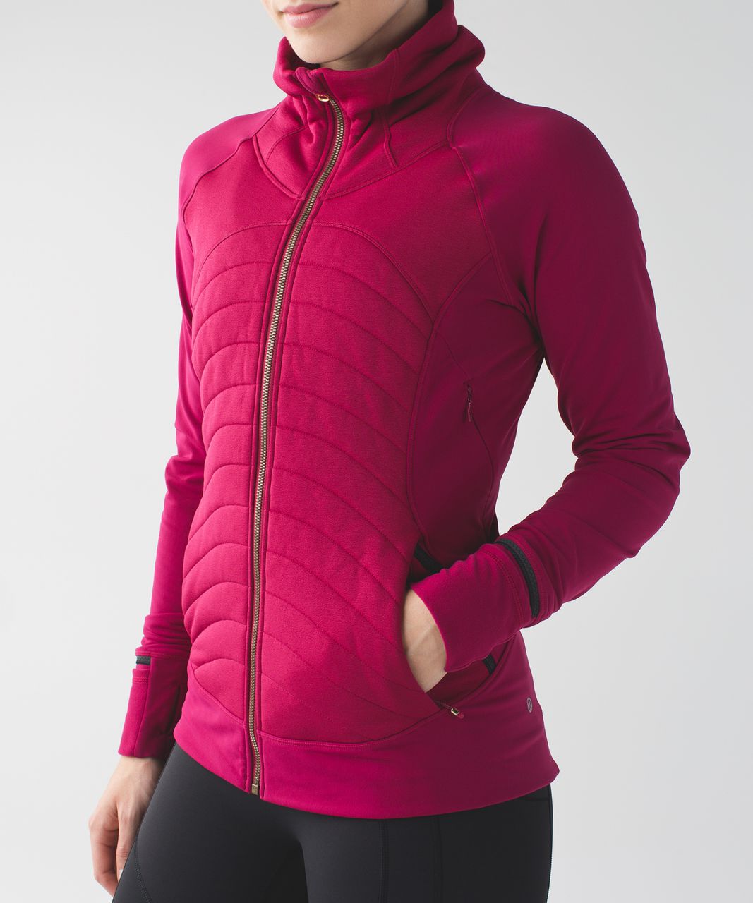 Lululemon Fleece Out Jacket - Berry Rumble