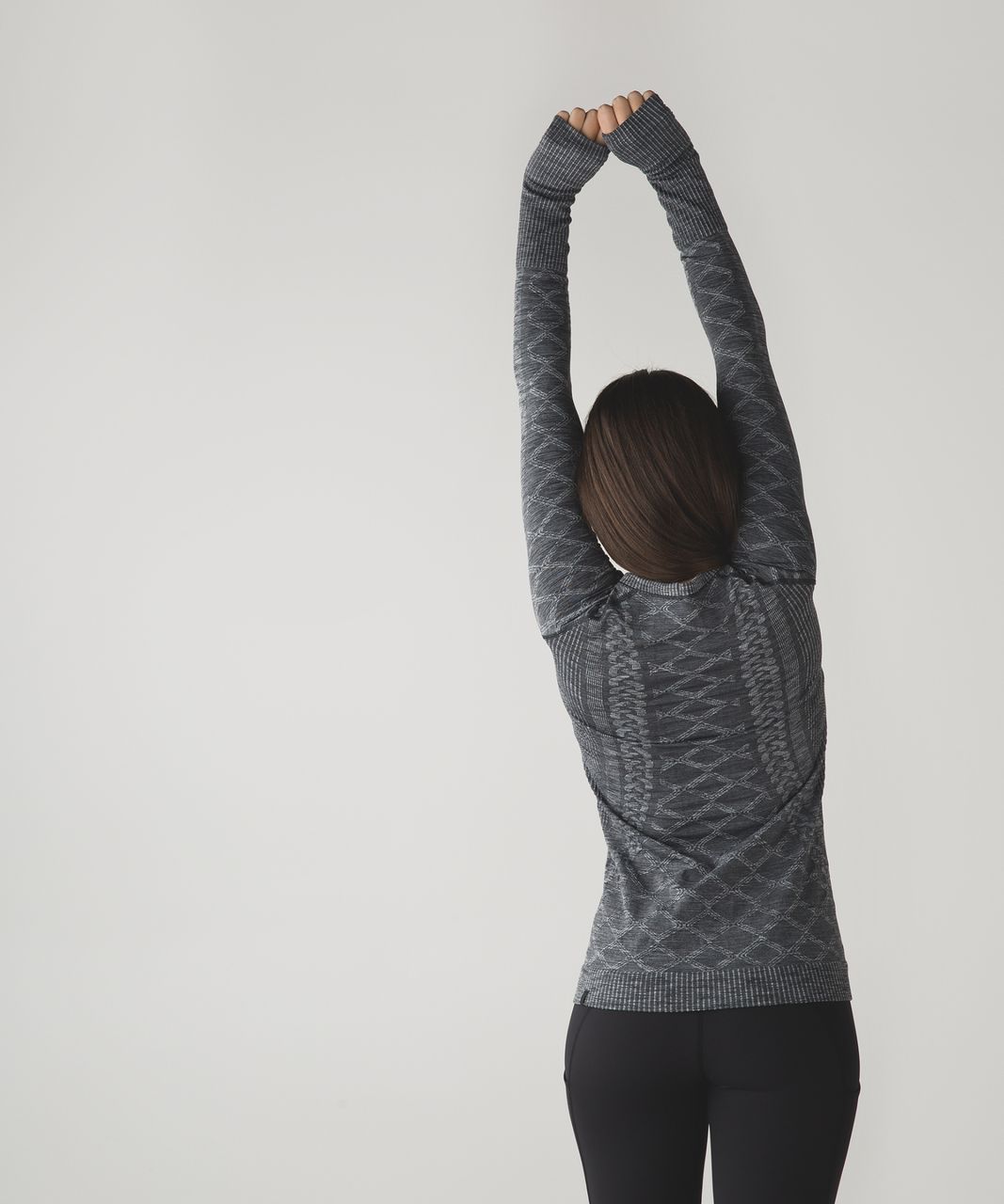 Lululemon Rest Less Pullover (Second Release) - Heathered Black