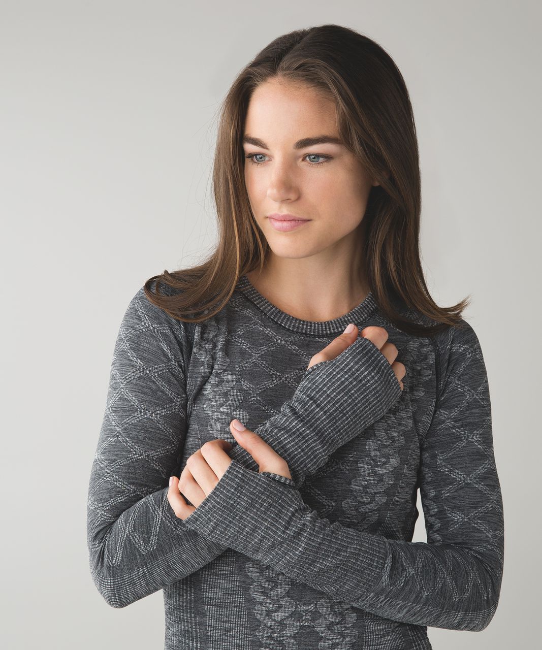 Lululemon Rest Less Pullover (Second Release) - Heathered Black