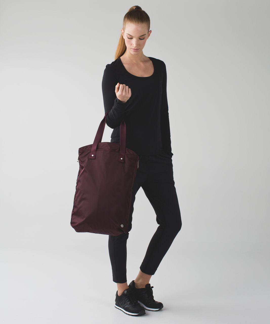 Lululemon Bring It Om Tote - Berry Rumble / Bordeaux Drama