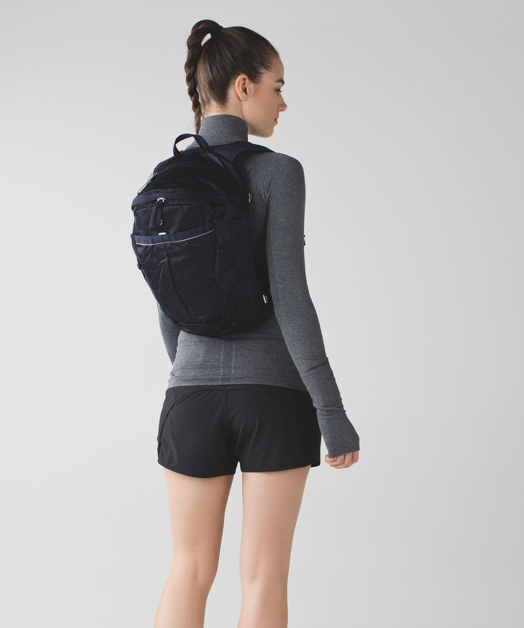 Lululemon Run All Day Backpack *Reflective - Star Pixel Naval Blue Multi