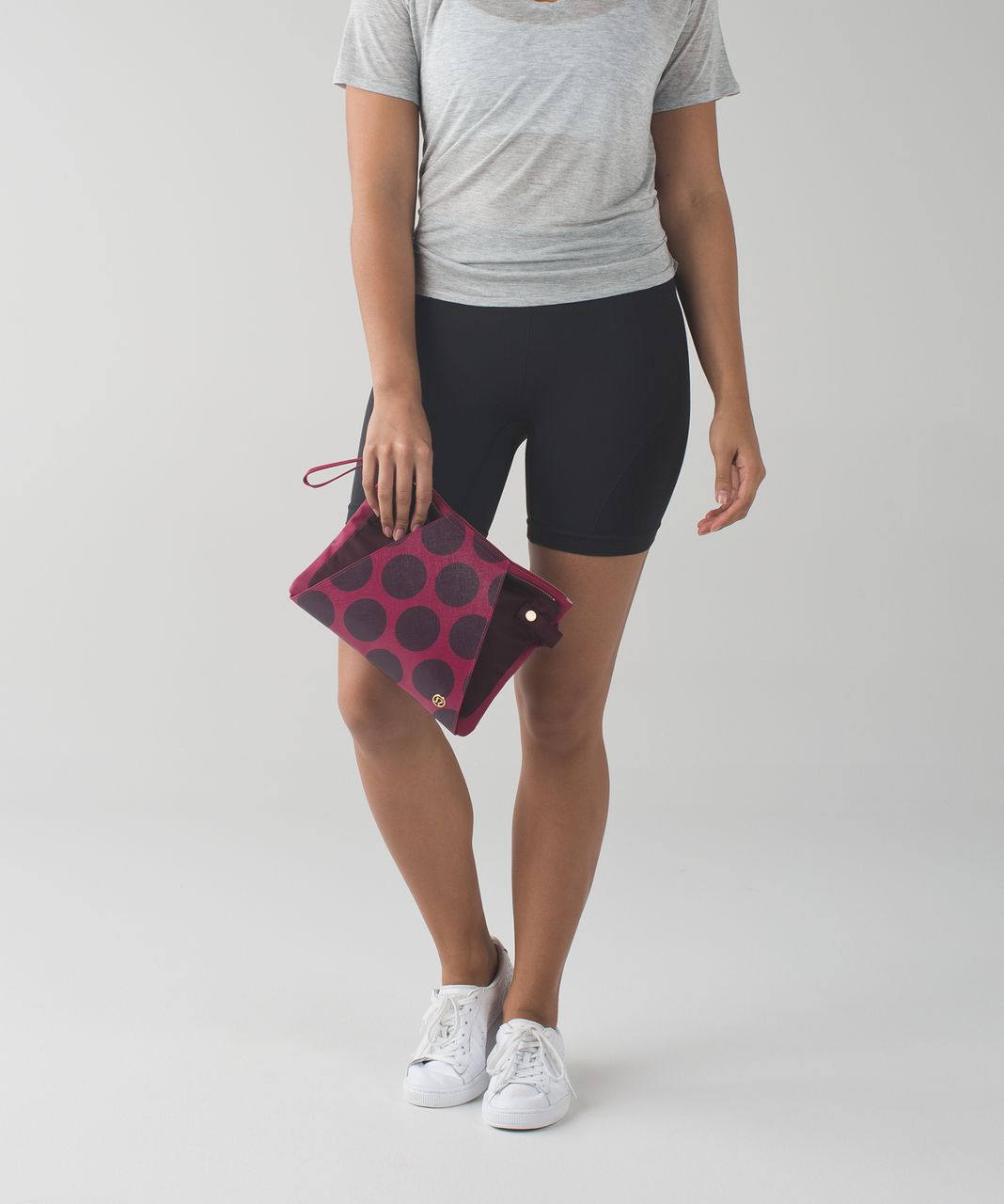 Lululemon In The Present Pouch - Dottie Berry Rumble Bordeaux Drama / Bordeaux Drama