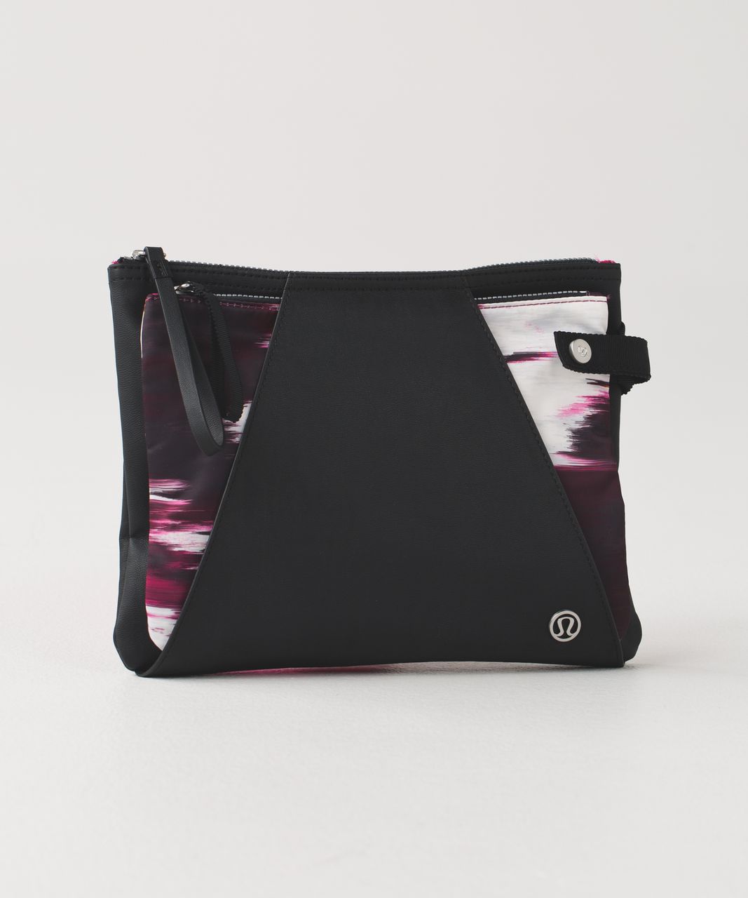 Lululemon In The Present Pouch - Black / Pigment Wind Berry Rumble Multi