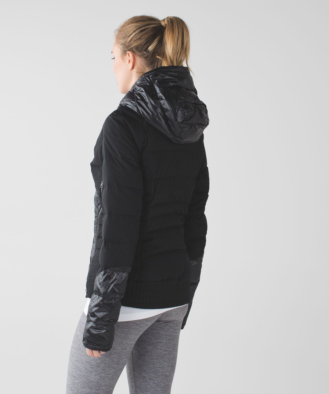 Lululemon Down For It All Pullover - Black - lulu fanatics