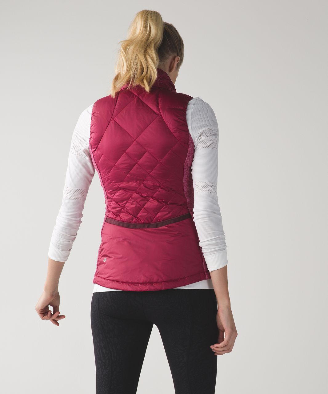 Lululemon Down For A Run Vest - Berry Rumble