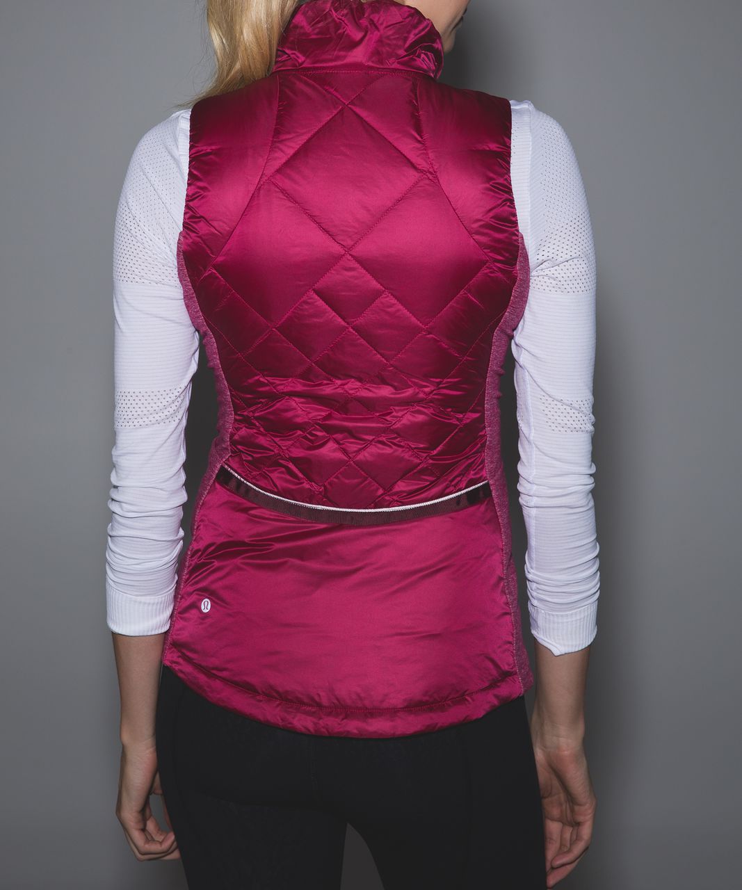 Lululemon Down For A Run Vest - Berry Rumble