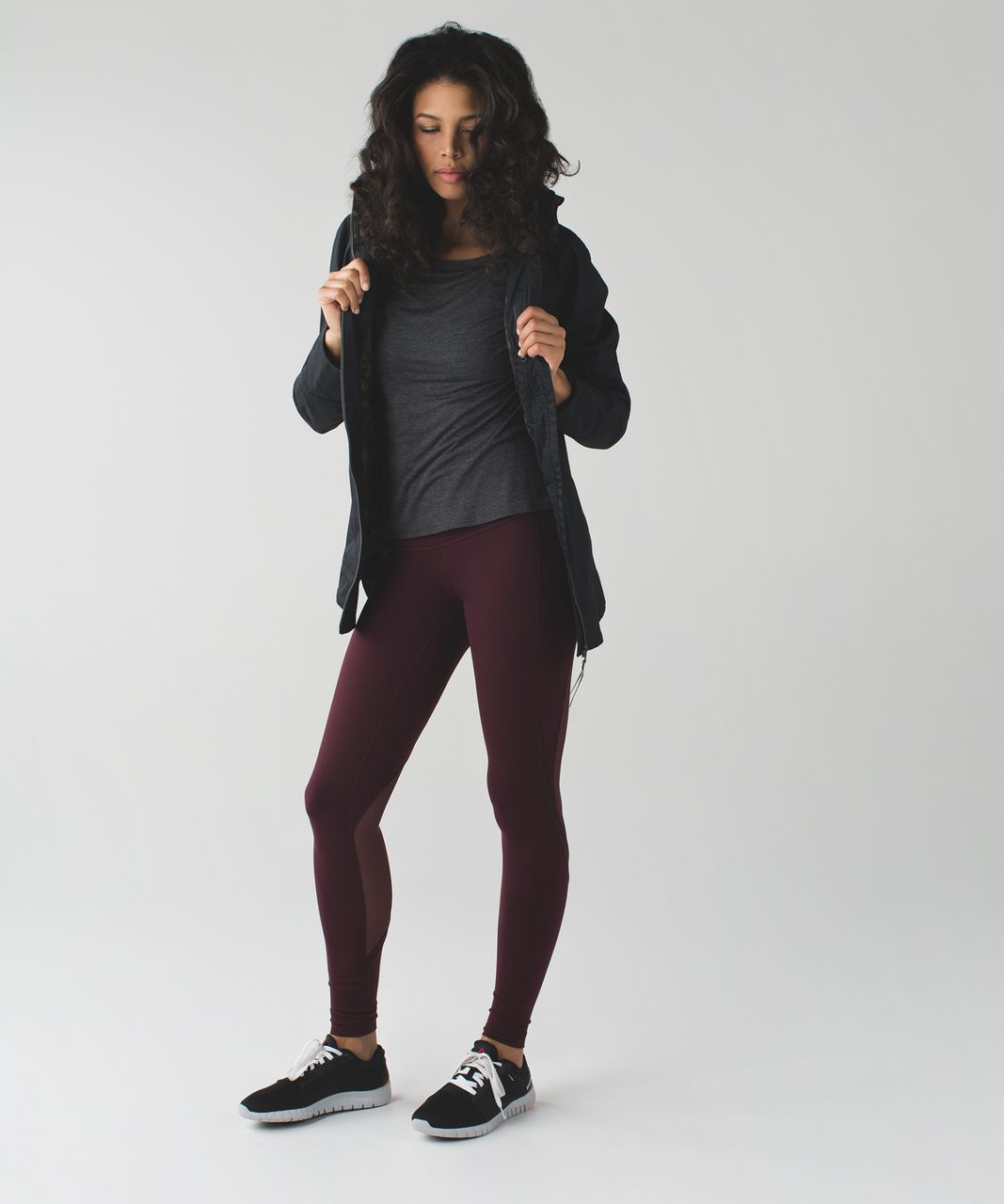 Lululemon Wunder Under Pant (Hi-Rise) *Full-On Luon - Shine On - Bordeaux Drama / Pigment Wind Berry Rumble Multi