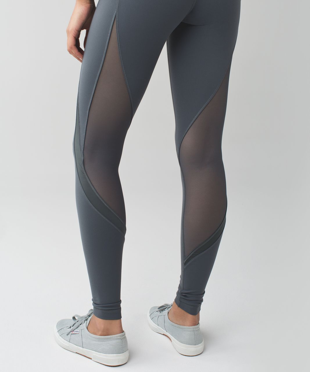 Lululemon Wunder Under Pant (Hi-Rise) *Full-On Luon - Shine On - Dark Slate  - lulu fanatics