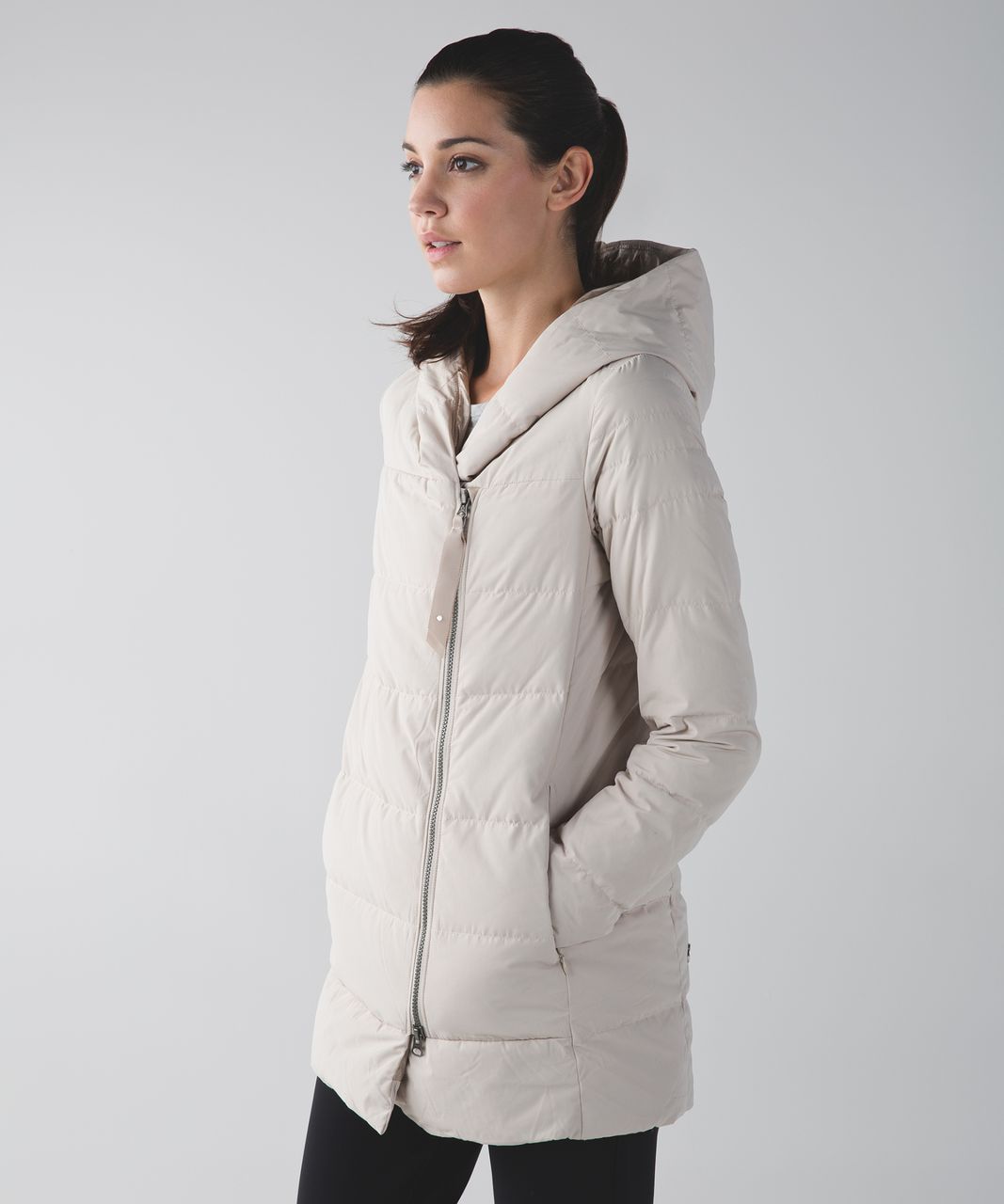 Lululemon Puffy Blanket Jacket - Cashew - lulu fanatics