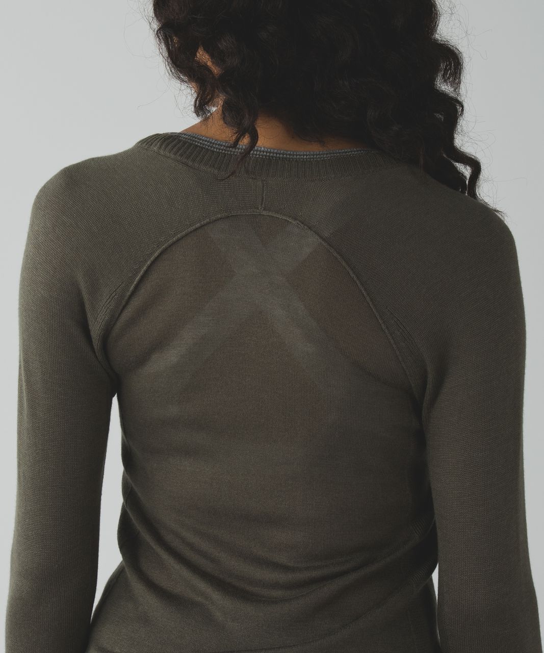 Lululemon Sit In Lotus Sweater - Heathered Core Medium Grey - lulu fanatics