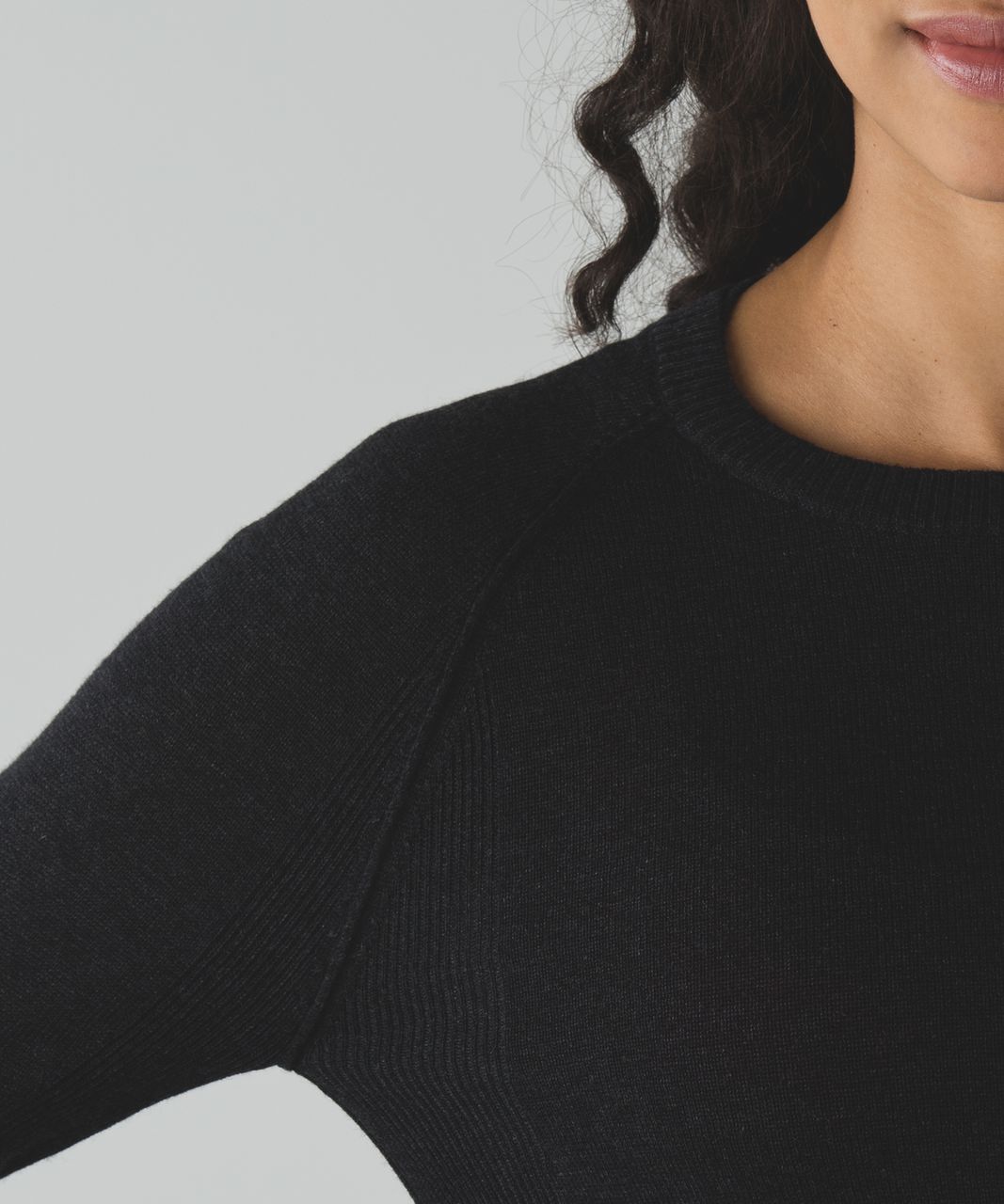 Lululemon Sunshine Coast Long Sleeve - Heathered Black