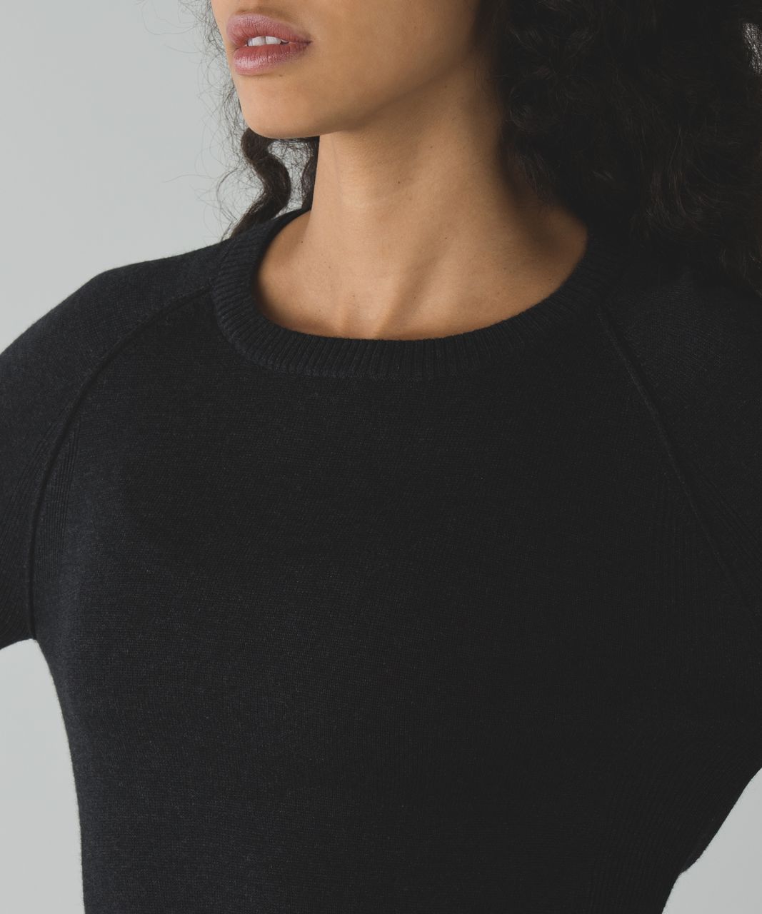 Lululemon Sunshine Coast Long Sleeve - Heathered Black