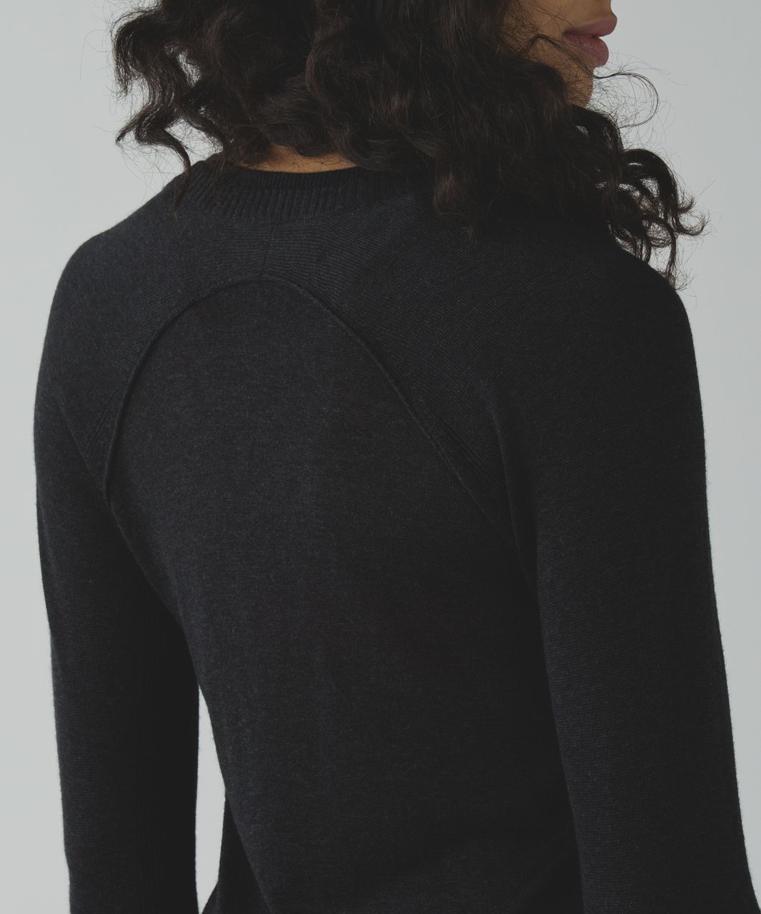 Lululemon Sunshine Coast Long Sleeve - Heathered Black