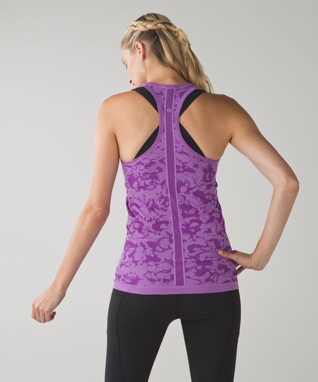 Lululemon Swiftly Tech Racerback - Heathered Tender Violet