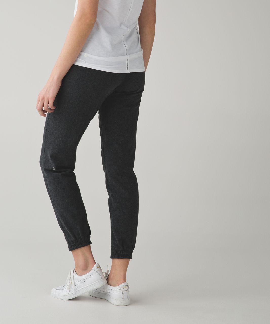 Lululemon Kick It Sweatpant - Heathered Black