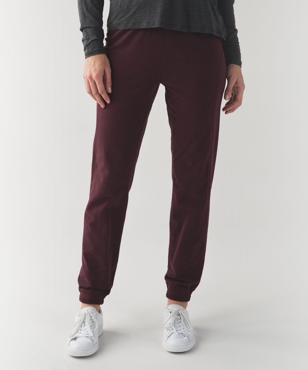 Lululemon Kick It Sweatpant - Heathered Bordeaux Drama