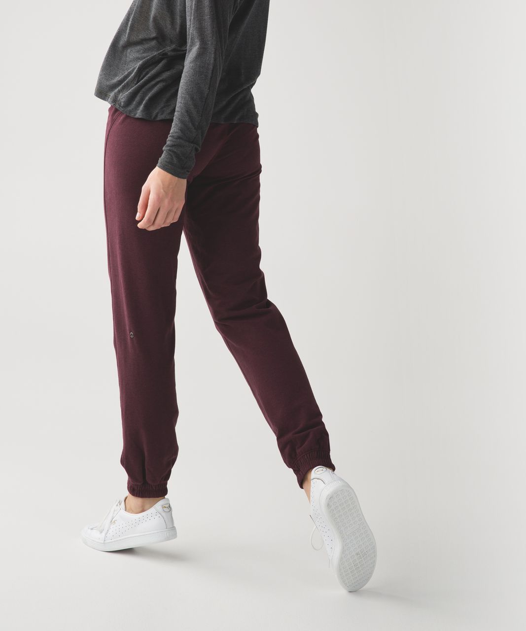 Lululemon Kick It Sweatpant - Heathered Bordeaux Drama