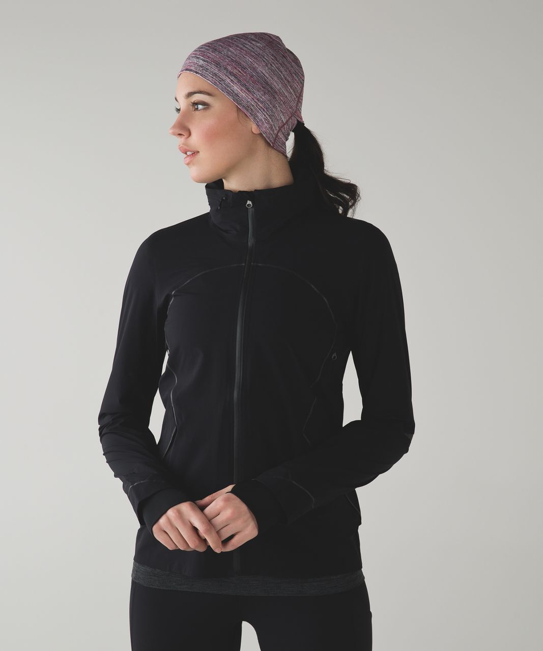 Lululemon Run And Done Toque - Space Dye Camo Berry Rumble Multi
