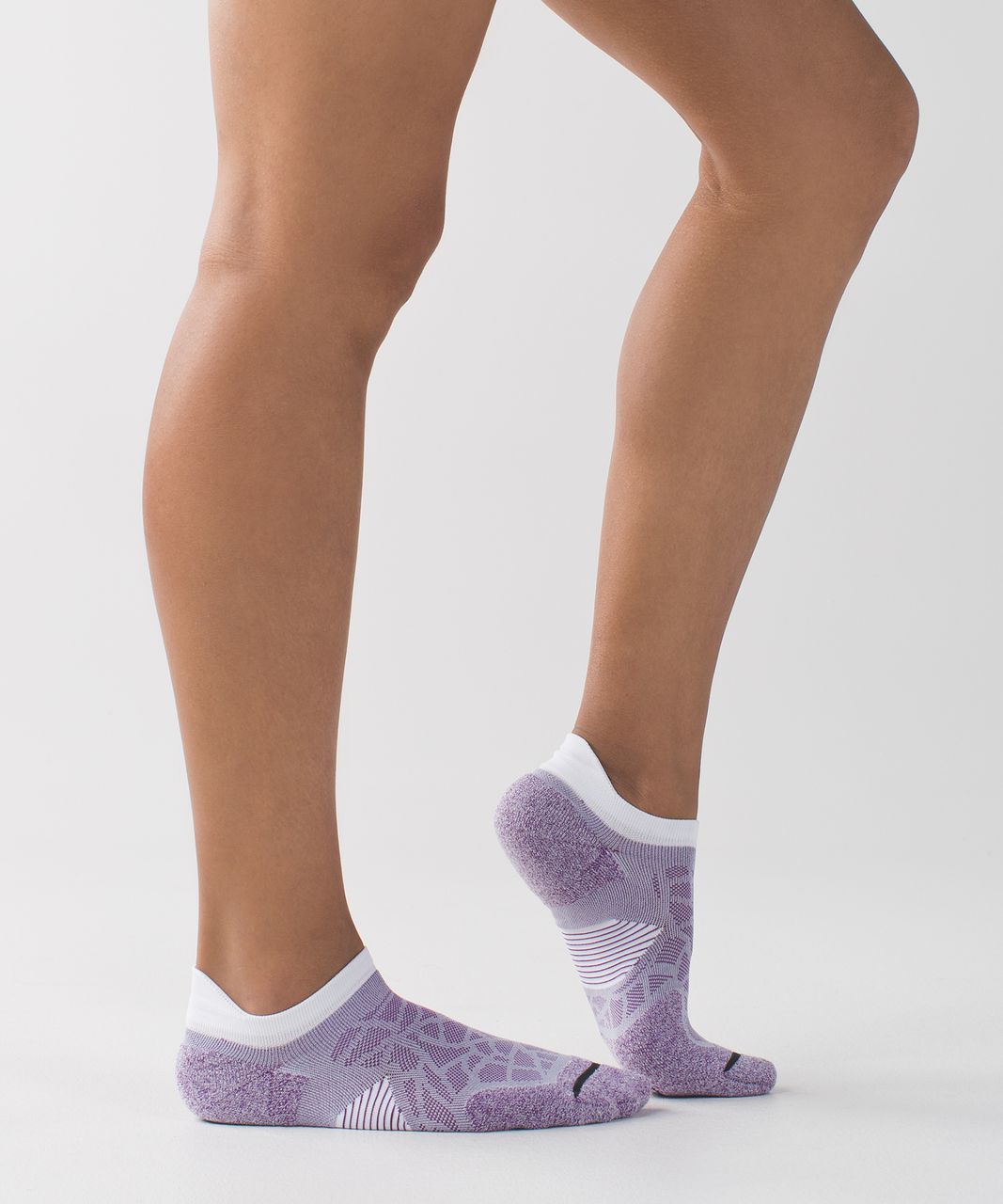 Lululemon Speed Sock *Silver - Tender Violet / Cool Breeze