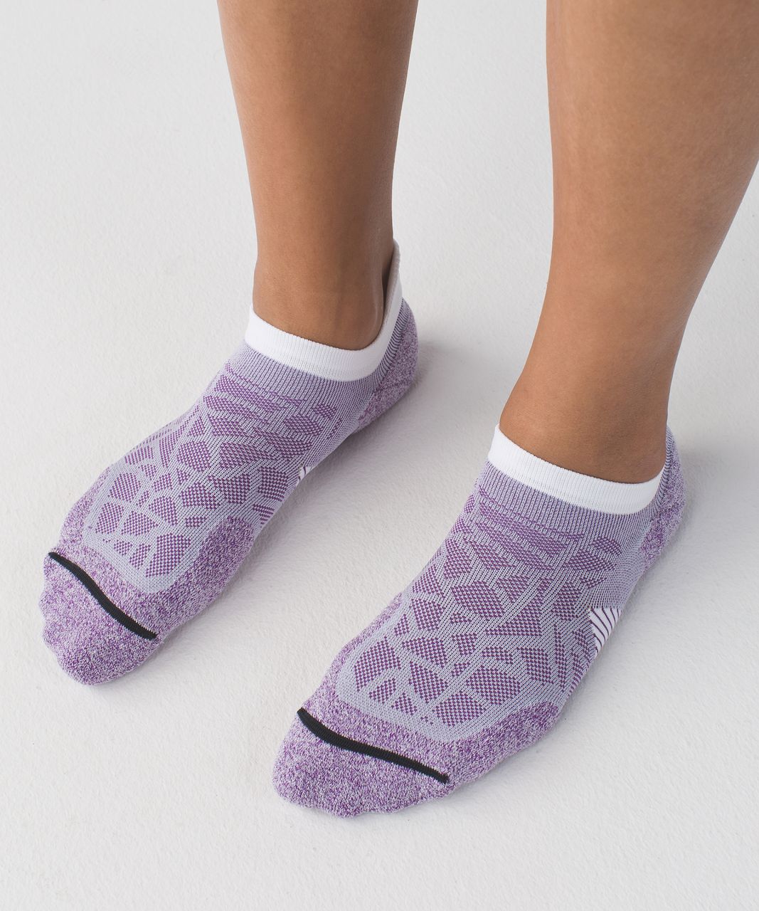 Lululemon Speed Sock *Silver - Tender Violet / Cool Breeze