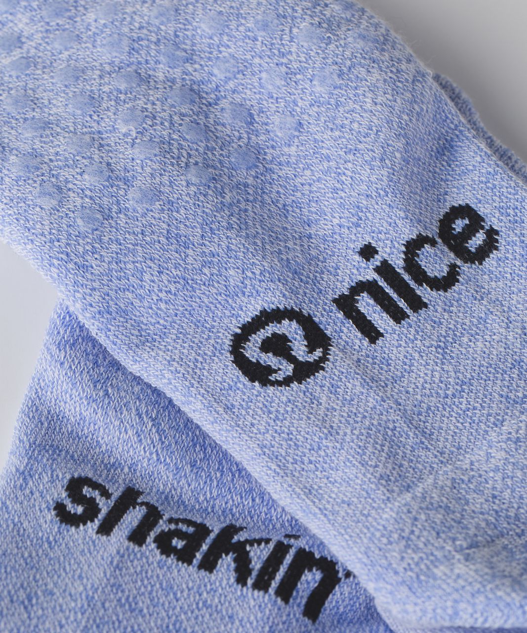 Lululemon Heels High Studio Sock - Lullaby / Cool Breeze