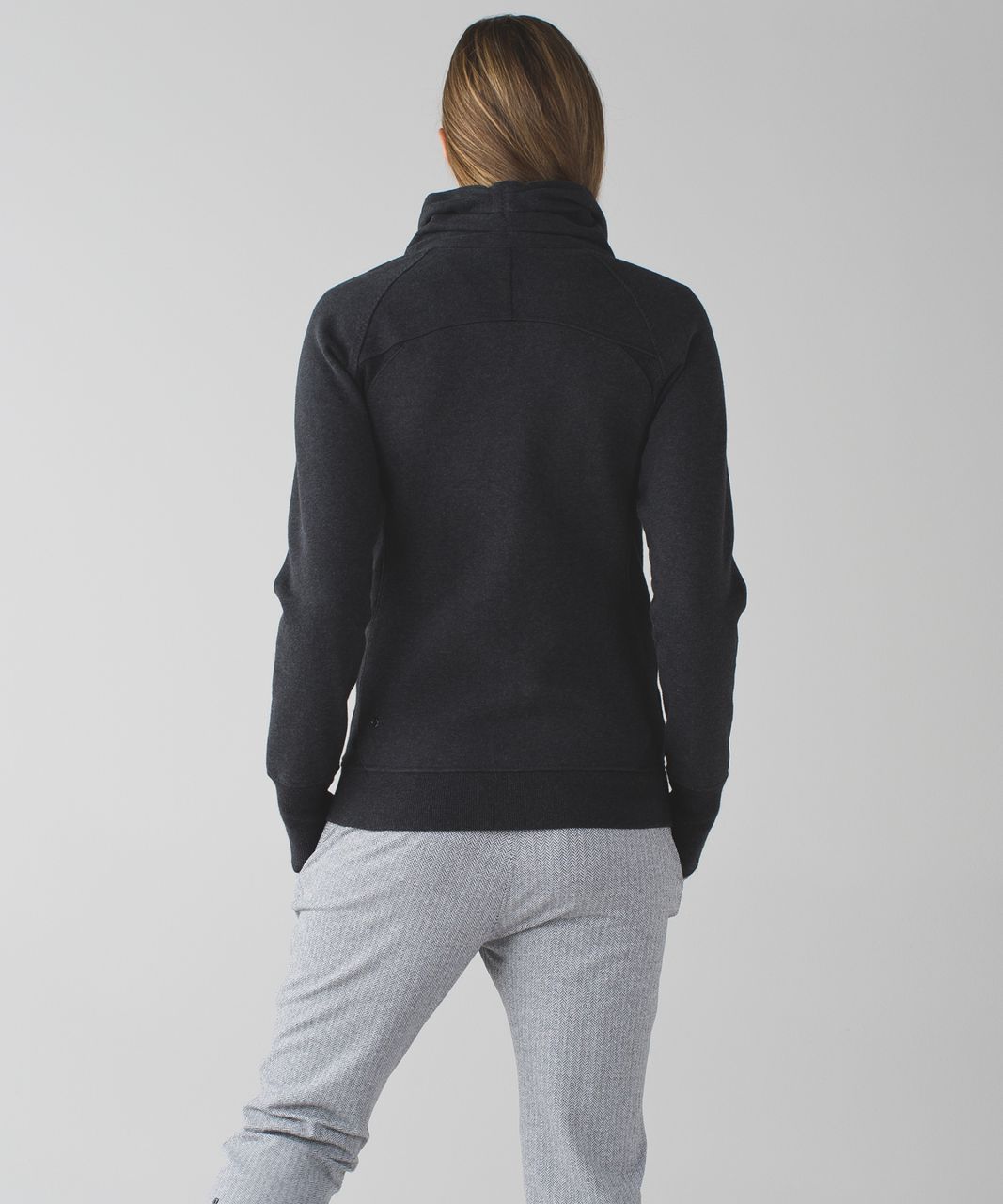 Lululemon Cozy Cuddle Up Jacket - Heathered Black / Black