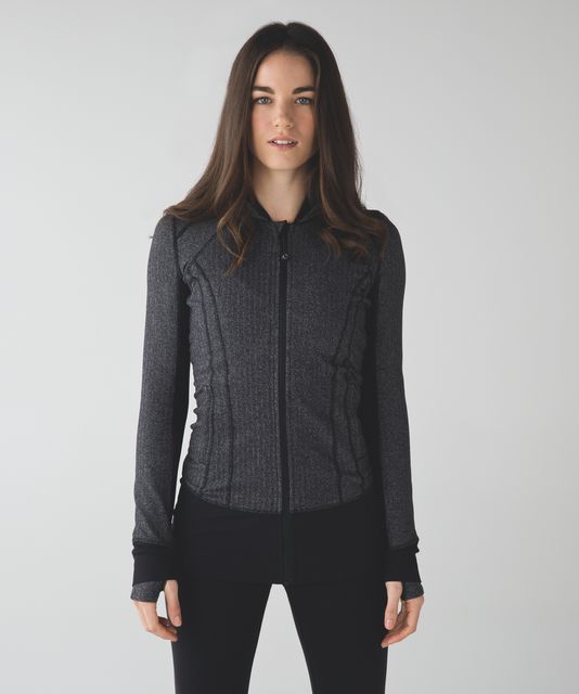 Lululemon Daily Practice Jacket - Black - lulu fanatics