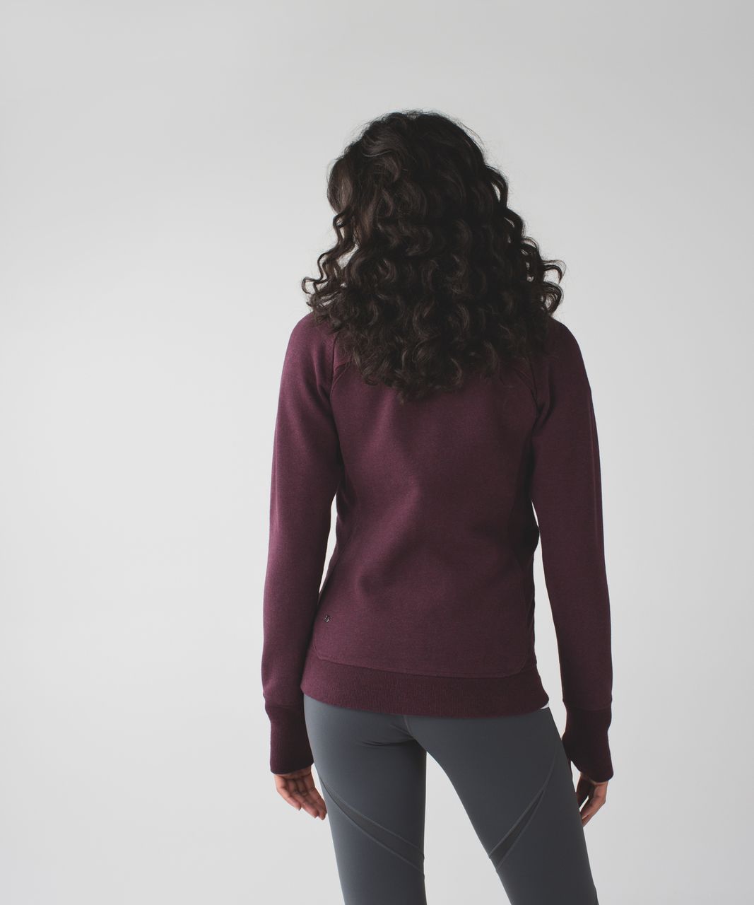 Lululemon Cozy Cuddle Up Jacket - Heathered Bordeaux Drama / Bordeaux Drama